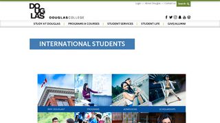 
                            5. International students - Douglas College