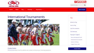 
                            13. International Tournaments | England Touch