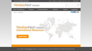 
                            9. International - WestlawNext Canada