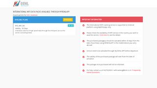 
                            10. International Wifi | BSNL Portal