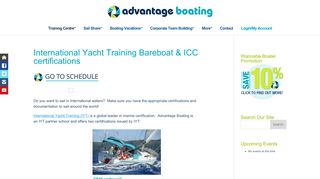
                            9. International Yacht Training Bareboat & ICC certifications ...