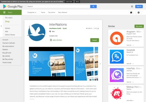 
                            4. InterNations - Apps on Google Play