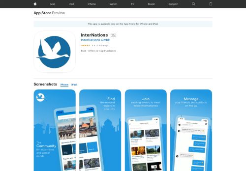 
                            7. InterNations on the App Store - iTunes - Apple