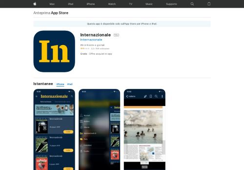 
                            4. Internazionale su App Store - iTunes - Apple