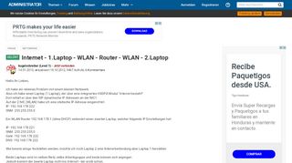 
                            10. Internet 1.Laptop WLAN Router WLAN 2.Laptop - Administrator