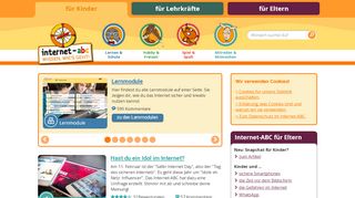 
                            7. Internet-ABC: Startseite