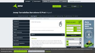 
                            4. Internet access - Barcelona-El Prat Airport - Aena.es