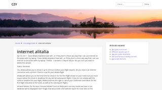 
                            10. internet alitalia – CZY