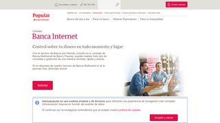 
                            7. Internet | Banco Popular