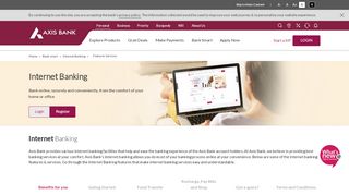 
                            6. Internet Banking - Axis Bank