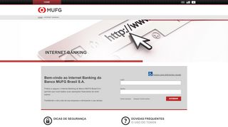 
                            3. Internet Banking - Banco MUFG Brasil SA