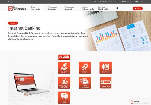 
                            3. Internet Banking - Bank Sinarmas
