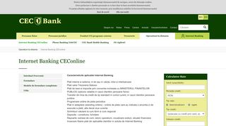 
                            7. Internet Banking CEConline | CEC