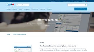 
                            3. Internet banking | Česká spořitelna
