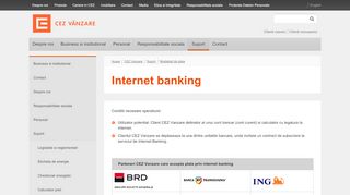 
                            7. Internet banking | CEZ Romania - CEZ Vanzare