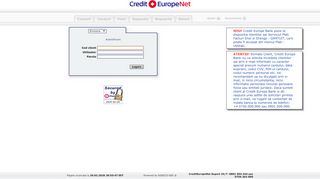 
                            7. Internet Banking - Credit Europe Bank (Romania) S.A. - Please sign in!