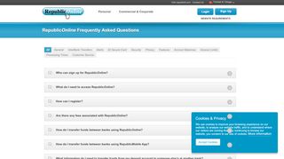 
                            8. Internet Banking FAQ - RepublicOnline - Banking online, anywhere ...