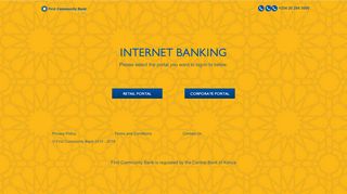 
                            10. Internet Banking | First Community Bank