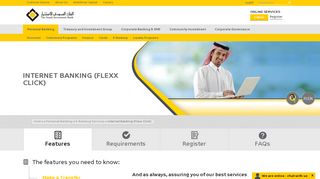 
                            8. Internet Banking (Flexx Click) | The Saudi Investment Bank