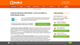 
                            9. Internet banking Hello Bank! | Facile.it