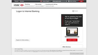 
                            13. Internet Banking: HSBC Bank Canada