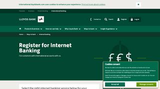 
                            13. Internet banking - Lloyds International