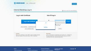 
                            4. Internet Banking Log in - Login