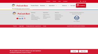 
                            4. Internet banking Log In :: ProCredit Bank