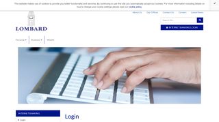 
                            6. internet banking login - Lombard Bank