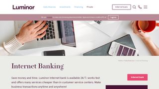 
                            7. Internet Banking | Luminor