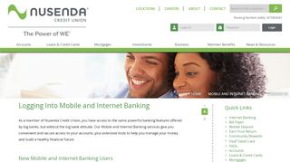 
                            1. Internet Banking New Mexico | Nusenda Credit Union