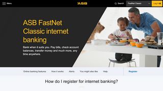 
                            13. Internet banking - Online banking with FastNet Classic | ASB