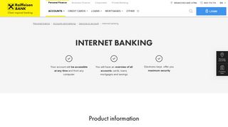 
                            12. Internet banking | raiffeisenbank