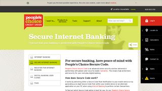 
                            3. Internet Banking Security | People's Choice Credit Union