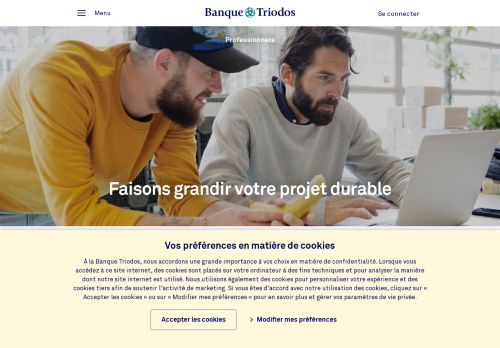 
                            2. Internet Banking - Souscrire | Banque Triodos