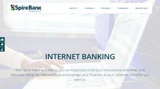 
                            2. Internet Banking - Spire - Spire Bank
