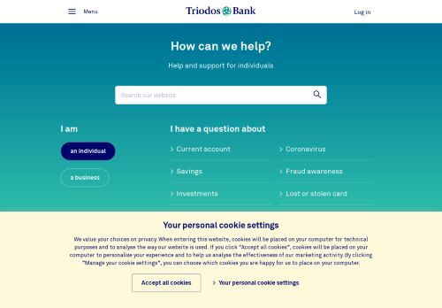 
                            12. Internet banking | Triodos Bank