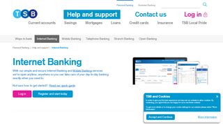 
                            3. Internet Banking | TSB Bank