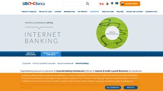 
                            5. Internet banking - UBI Banca