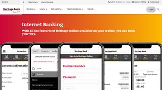 
                            3. Internet Banking | Ways to Bank |Heritage Bank