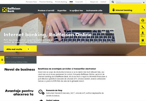 
                            5. Internet banking,Raiffeisen Online - Raiffeisen Bank