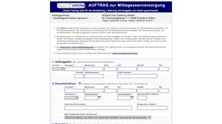 
                            5. Internet Bestellsystem - Erstanmeldung / Registrierung