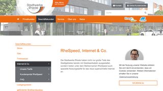 
                            3. Internet & Co. | Stadtwerke Rhede