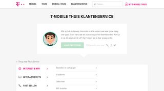 
                            7. Internet & E-mail - T-Mobile Thuis