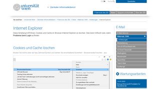 
                            13. Internet Explorer - Zentraler Informatikdienst - Universität Wien