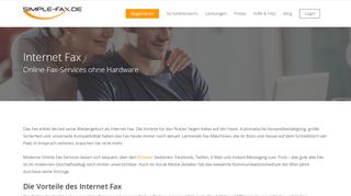 
                            6. Internet Fax ohne Faxgerät | simple-fax.de