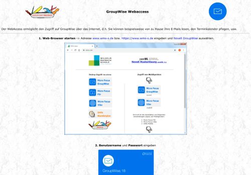 
                            6. Internet - GroupWise WebAccess