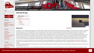 
                            10. Internet im Zug – Bahnreise-Wiki.de