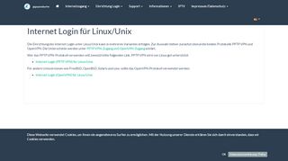 
                            5. Internet Login für Linux/Unix [gigaspeedsurfer Essen/Duisburg]