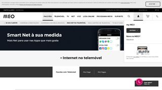 
                            8. Internet no Telemóvel para Pacotes TV com Telemóvel | MEO